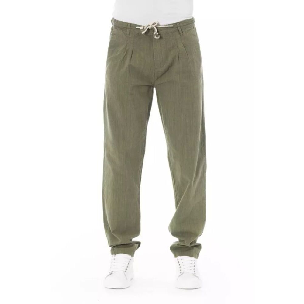 Baldinini Trend Army Cotton Jeans & Men's Pant